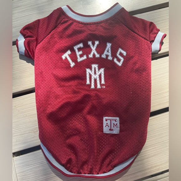 Texas A&M Aggies Dog Jersey – Size Medium - Picture 5 of 5